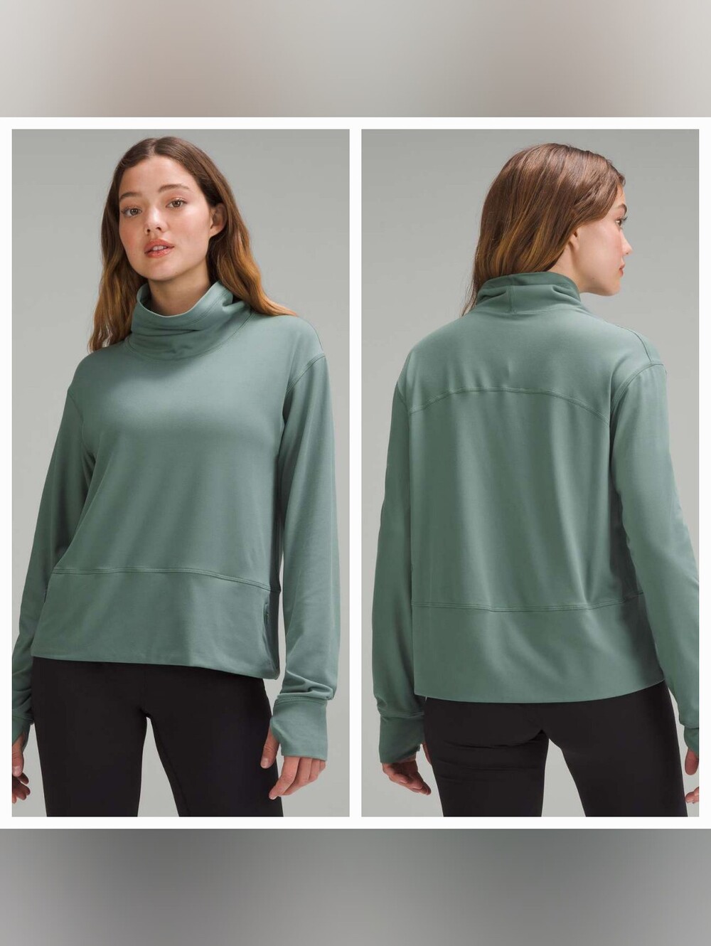 Lululemon Ready to Rulu Pullover Color Medium Forest